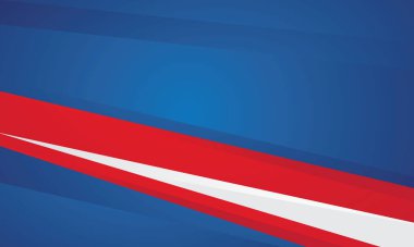 Modern tasarım mavi, kırmızı ve beyaz arkaplan renkleri