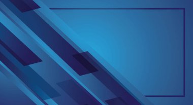 Soyut mavi gradyan geometrik teknoloji tasarımı modern fütürist arkaplan