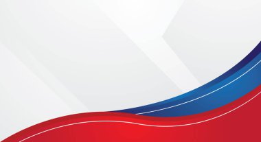 Dalgalı kırmızı ve mavi eğimli arkaplan