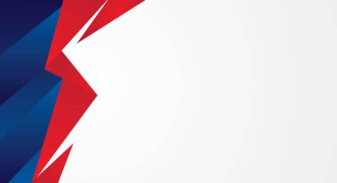 Modern mavi element geometrik arkaplan