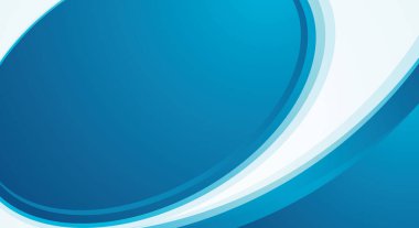 Mavi gradyan düz eğimli arkaplan çizimi tasarımı