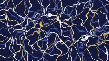 Kusursuz Japon kintsugi desenli dalga canlandırma arkaplanı