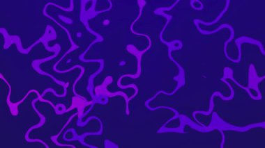 Soyut Sıvı Dalga Hareketi ile Mor Çizgi Arkaplanı