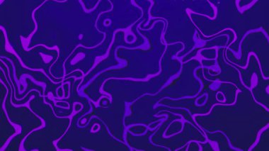 Akışkan Dalga Desenli Canlı Mor Akış Çizgisi Arkaplanı