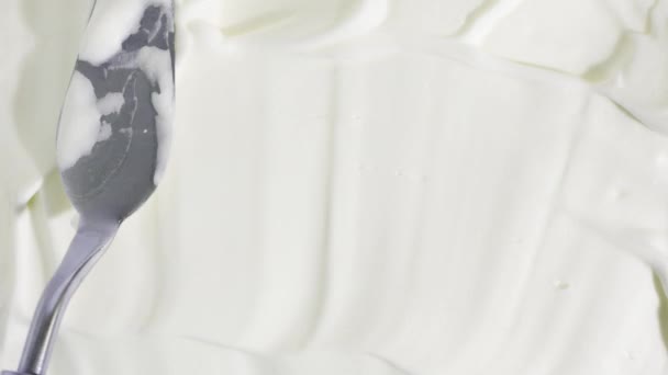 Yellow Mousse Foam Creamy Texture Cosmetic Cleanser Soap Cream Shampoo — Vídeo de Stock