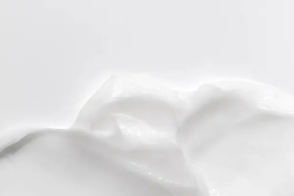 Άσπρη Κρέμα Ομορφιάς Μουτζουρώνει Καλλυντική Υφή Του Προϊόντος Περιποίησης Κρέμα Royalty Free Εικόνες Αρχείου