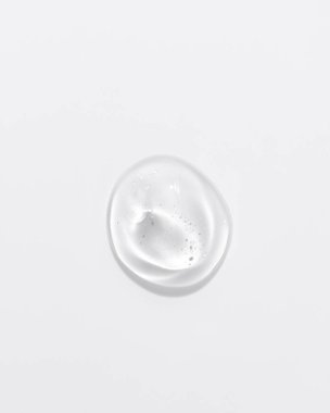 Kozmetik jel ya da güzellik jölesi serumu dokusu. Şeffaf cilt bakım kolajeni ürünü