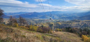 Dağların güzel manzarası