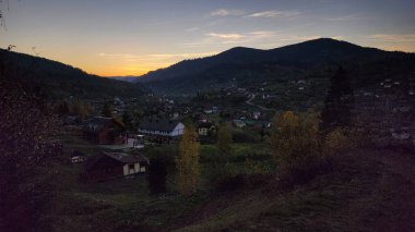 Güzel Karpat Dağları, Ukrayna.