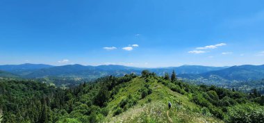 Güzel Karpat Dağları, Ukrayna.