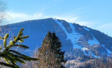 Güzel Karpat Dağları, Ukrayna.