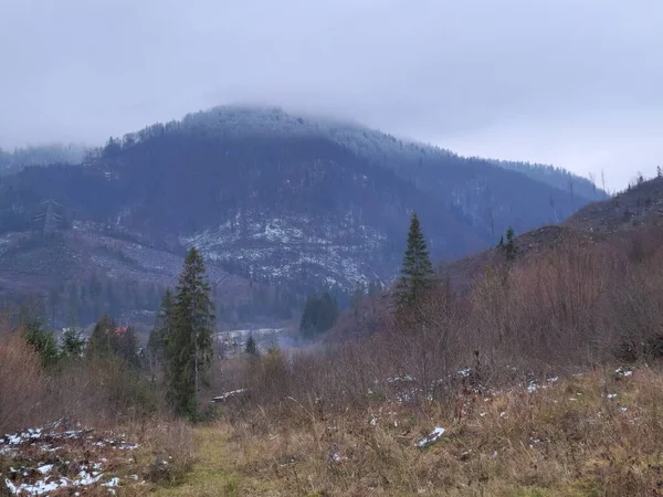 Dağların güzel manzarası