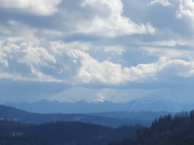 Karpat Dağları 'nın Manzarası