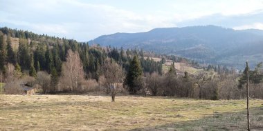 Güzel dağ manzara arka plan