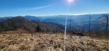 dağlarda güzel manzara