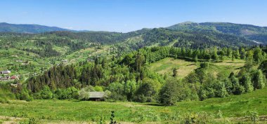 Dağların güzel manzarası