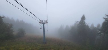 Dağların güzel manzarası