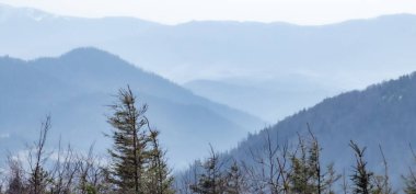 beautiful mountain scenery. nature, travel