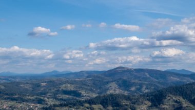 Güzel dağ manzara arka plan