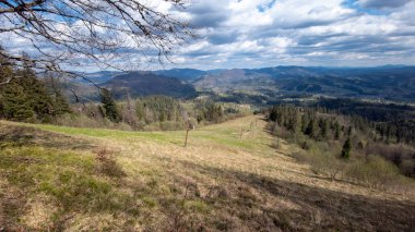 Karpat Dağları'nın güzel manzara