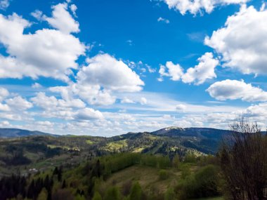 Karpat dağının manzarası