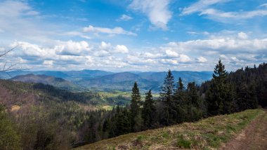 Karpatlar 'da güzel bir manzara..