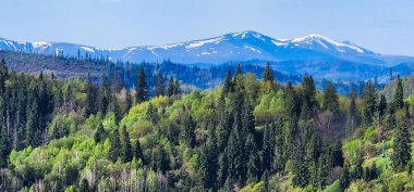Tatra dağlarının manzarası