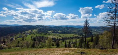 Yaz aylarında Karpatlar