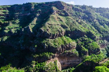 Dağların güzel manzarası