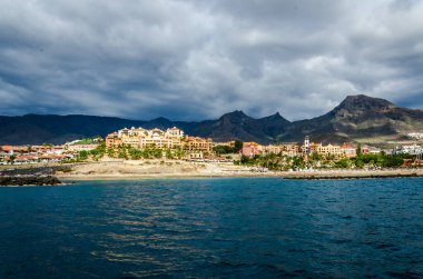 Puerto Magan, Büyük Kanarya - İspanya - Şubat 26, 2 0 17: Puerto Magan 'ın güzel kasabası