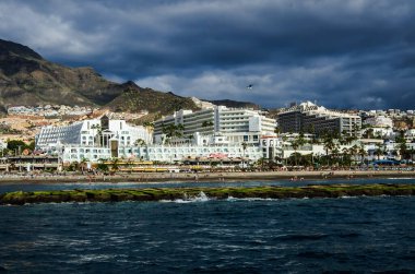 Tenerife şehri manzarası, İspanya