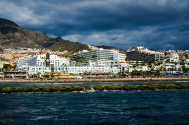 tenerife adasının görünümü