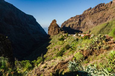 Dağların güzel manzarası
