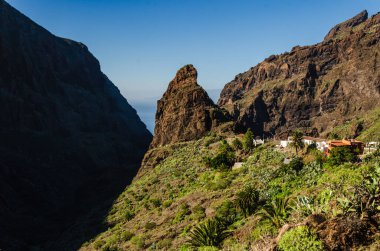 Dağların güzel manzarası