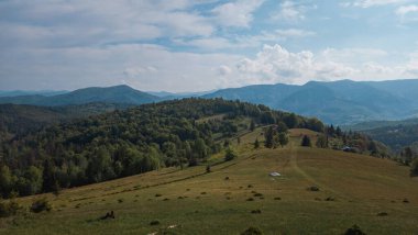 Karpatlar güzel dağ manzarası
