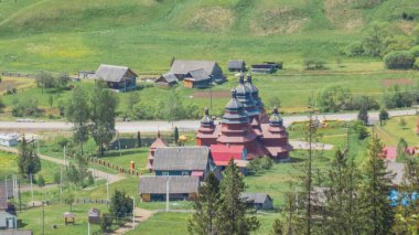 Kırsal manzarası çok güzel.