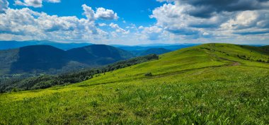 Karpatların yeşil tepeleri