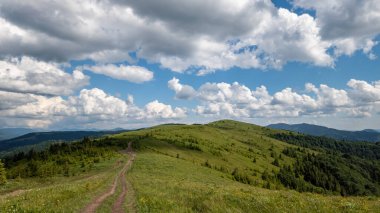 dağlarda yaz peyzaj