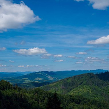 Karpat Dağlarının güzel manzarası