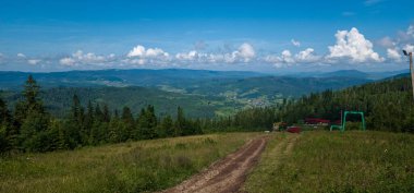 Yaz aylarında Karpatlar