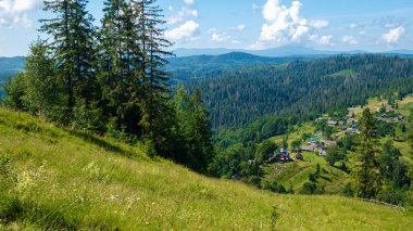 Karpatlar 'ın güzel manzarası.