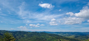 Karpat Dağları'nın güzel manzara