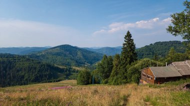 Karpatlar, Ukrayna Karpatlarının köyü..