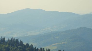 Karpat Dağları'nın güzel manzara