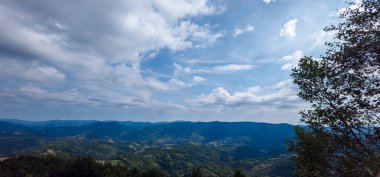Güzel dağ manzarası. doğa arkaplanı