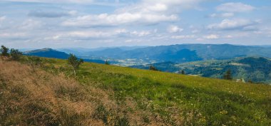 Dağların güzel manzarası