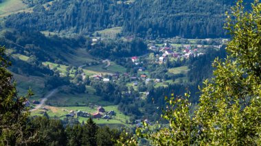 Dağların güzel manzarası