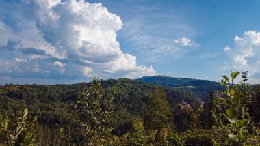 güzel dağ manzarası, doğa, seyahat, tatil, seyahat konsepti,