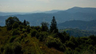 Dağların güzel manzarası