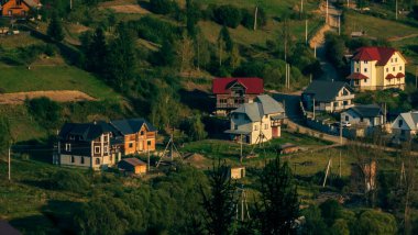 Şehrin güzel manzarası